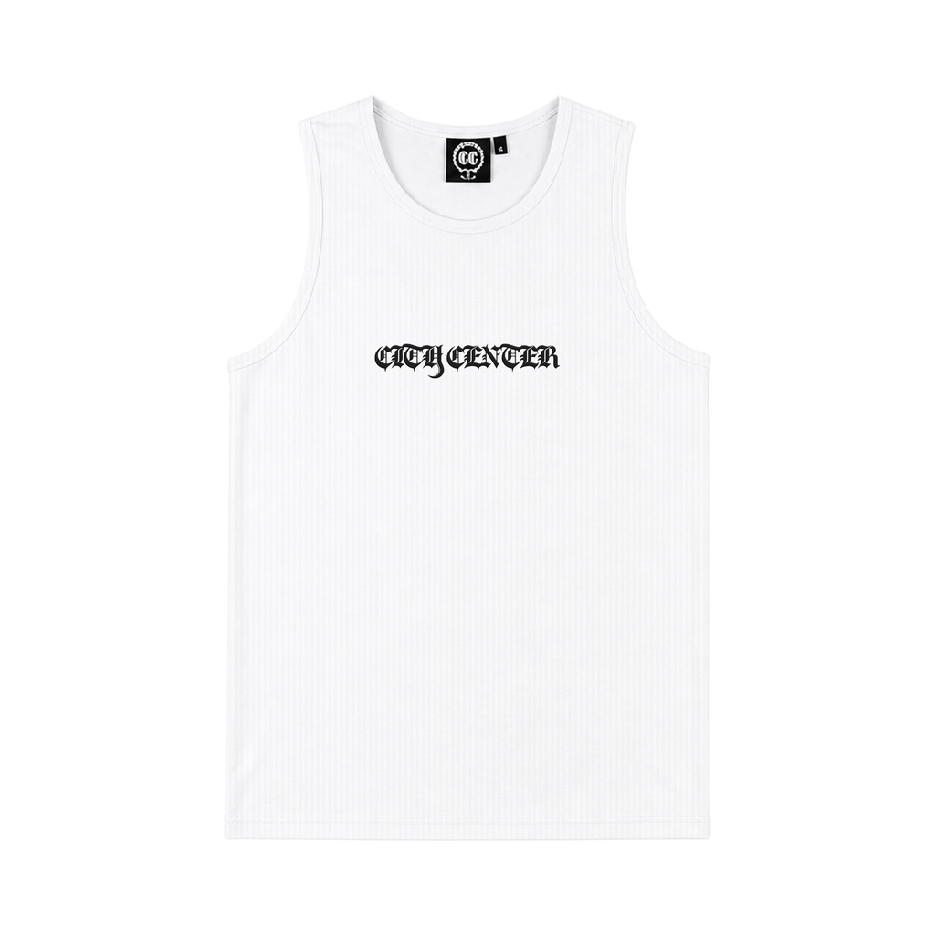 WHITE TANK TOP